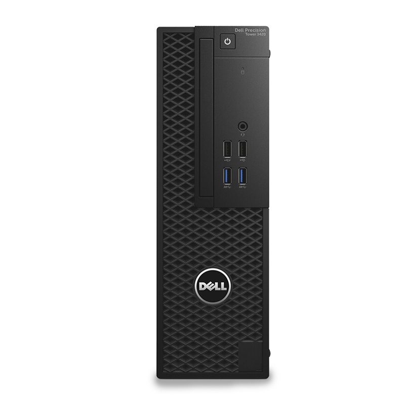 戴尔(DELL)Precision T3420 塔式图形工作站 i3-7100 4G 1T 集显 win10家庭 3年