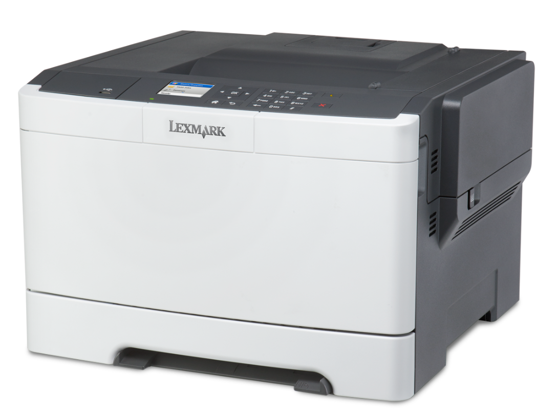 利盟(LEXMARK)A4彩色激光打印机CS410DN