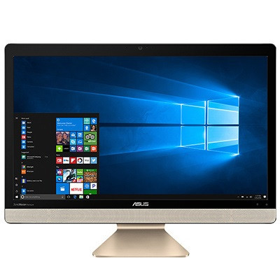 华硕(ASUS)V221 21.5英寸一体机电脑(J4205 4G 1T硬盘 920MX 2G显存 高清屏)黑曜金
