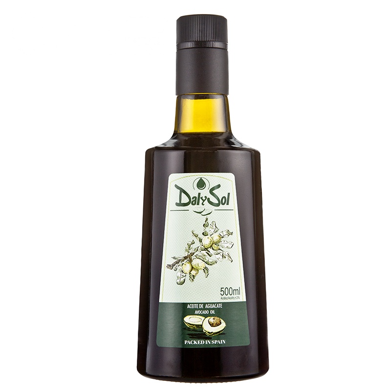黛尼(DalySol)压榨牛油果油500ml 西班牙原瓶进口