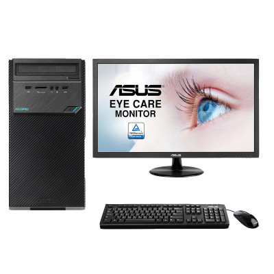 华硕(ASUS)商用台式电脑D320MT-I3A14013(I36100 4G 1TB DRW DOS 21.5英寸)