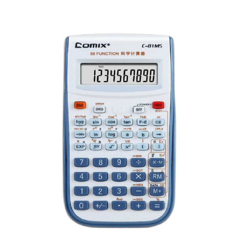 齐心(comix) 计算器 黑色 C-837C(台)