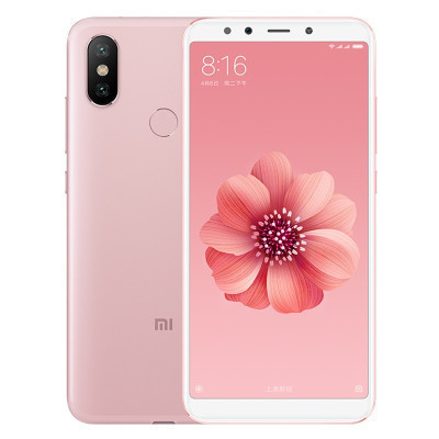 Xiaomi/小米 小米6X 6GB+64GB 樱花粉 移动联通电信4G全网通手机