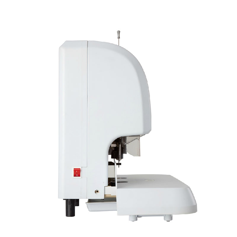 齐心(comix) 智能触摸式 财务装订机 打孔50mm CM-5008 白色 CM-5008(个)