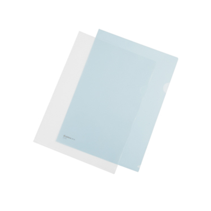 齐心(comix) 二页文件套 A4 蓝色 E310-1 (套*100个)