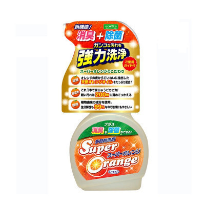 威奇（UYEKI）Super Orange 厨房油烟机橙油多用消毒杀菌洗剂 480ml（日本进口）