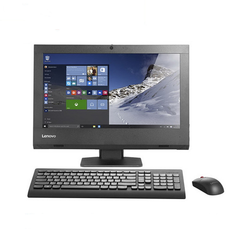 联想(Lenovo)ThinkCentre M7300Z 20英寸一体机电脑(I3-6100T 4G 500 集显 黑)
