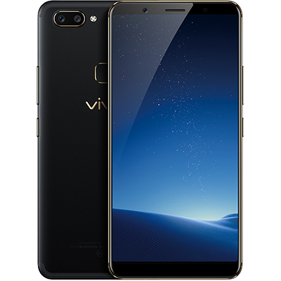 vivo X20旗舰版 4GB+128GB 黑金版 移动联通电信4G手机 全面屏拍照