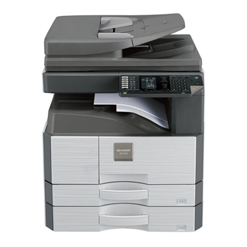 夏普(sharp)黑白数码复合机AR-3148N A3幅面 31张/分钟 复印/打印/扫描 双面送稿器+双纸盒+工作台