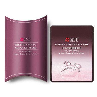 SNP马油安瓶精华面膜25ml*10ea