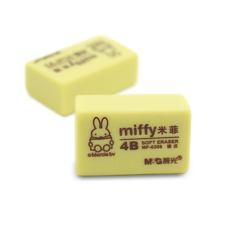 橡皮 米菲系列 MF6306 4B橡皮(30块/盒)