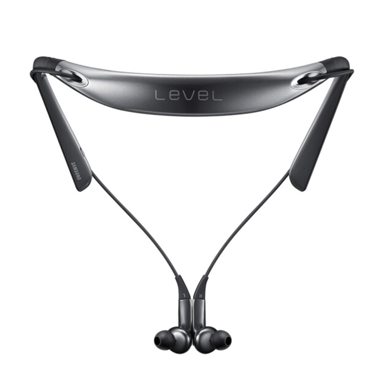 三星 SAMSUNG Level U Pro ANC 项圈式 主动降噪 无线蓝牙运动音乐耳机(魔力黑)