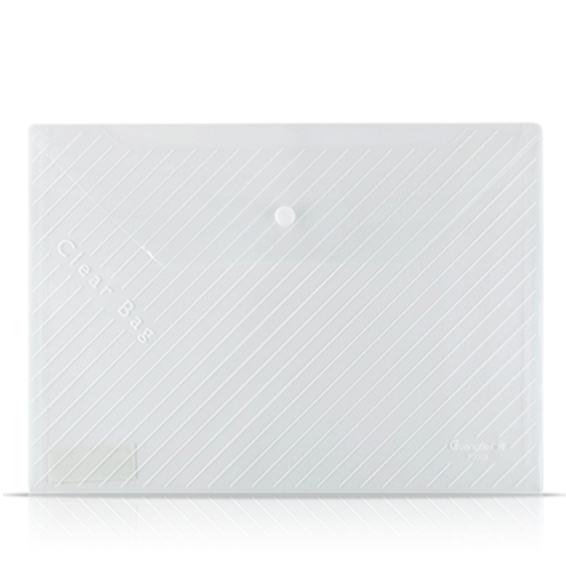 广博(Guangbo) A4按扣式 文件袋 P0003 (包*12只)