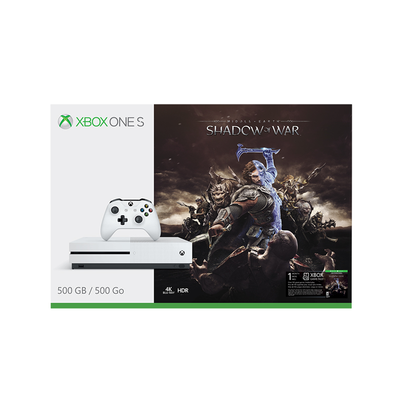 Xbox One Shadow of War Bundle (500GB)