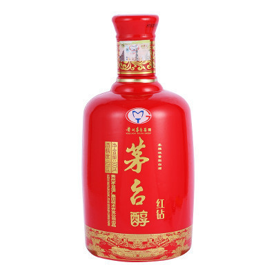 [苏宁超市]茅台醇(红钻)柔雅浓香型白酒 52%vol 500mL/瓶