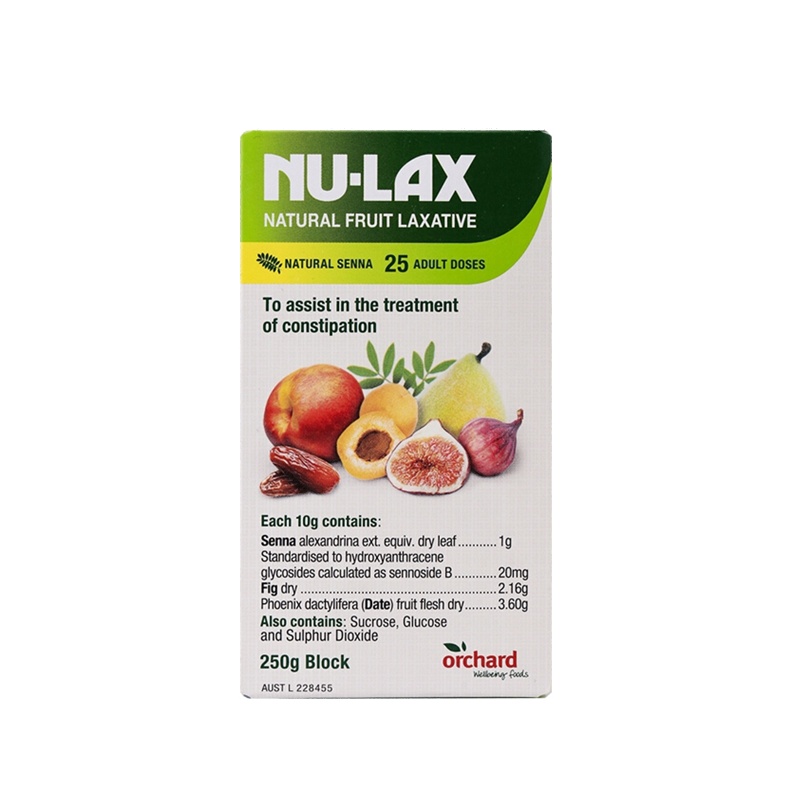 [润肠清宿便]NU-LAX 果蔬乐康膏 250g/盒 澳洲进口 膳食纤维