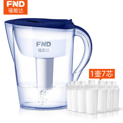 福能达FND-35C净水杯 一壶七芯 白色/蓝色随机发货