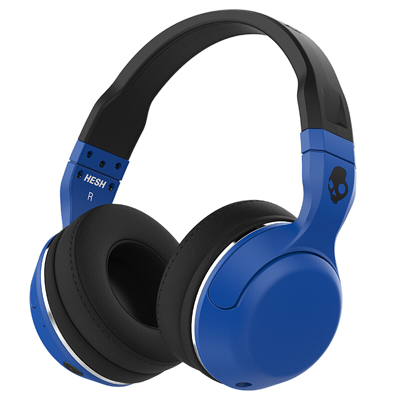 骷髅头(SKullcandy)HESH 2 WIRELESS S6HBHW-515无线蓝牙头戴耳机 蓝色