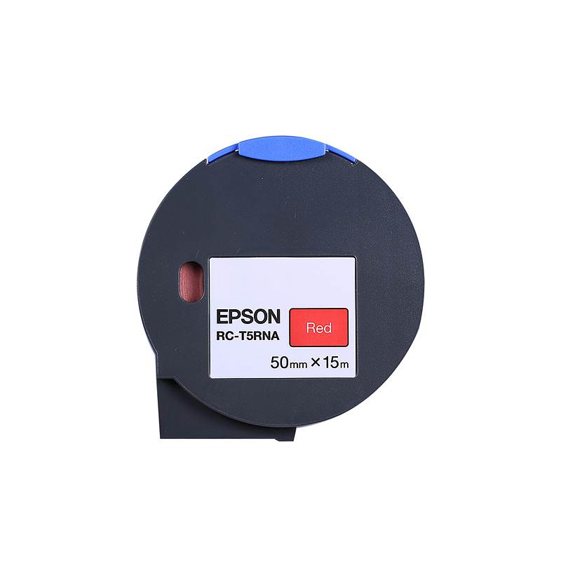 爱普生（EPSON）原装 标签红色 色带 RC-T5RNA(根)
