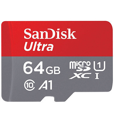 闪迪(Sandisk)64GB TF卡手机内存卡 读140MB/s 存储卡 A1 Micro SD卡 CLASS 10