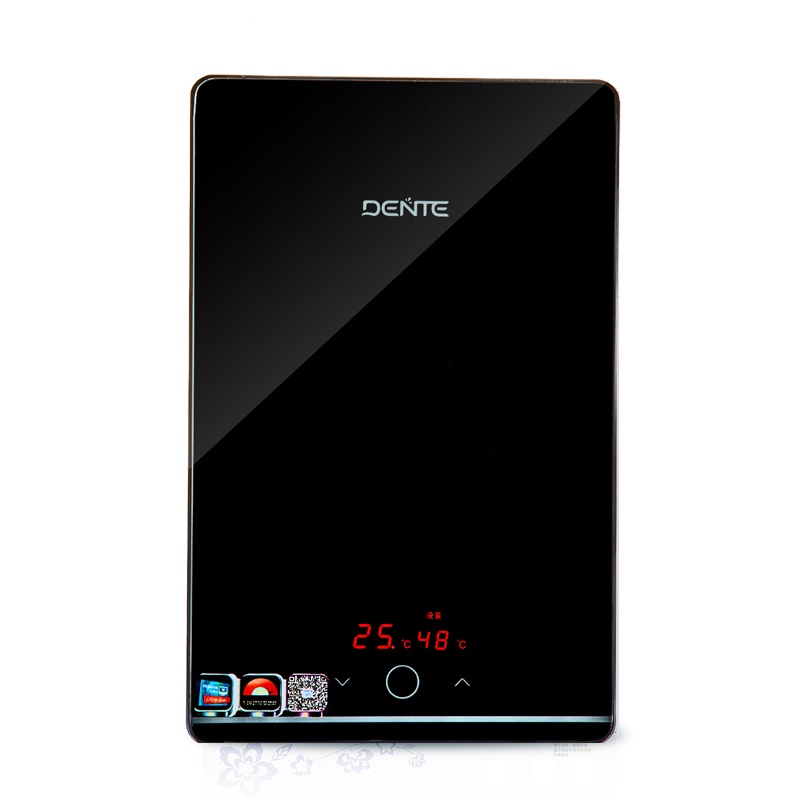 德恩特Dente(V7HF85)即热式电热水器 变频恒温微电脑式 四季可用 全国联保 8500W 免费上门安装 全国包邮