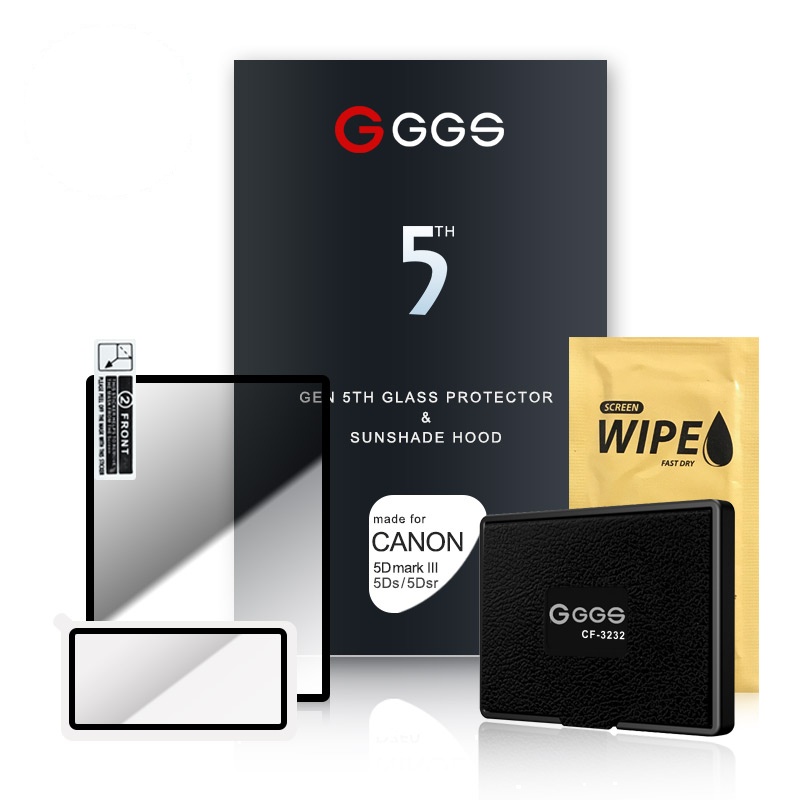 金钢(GGS) 五代单反相机膜钢化膜适用佳能5D3/5DS/5DSR金刚屏5代