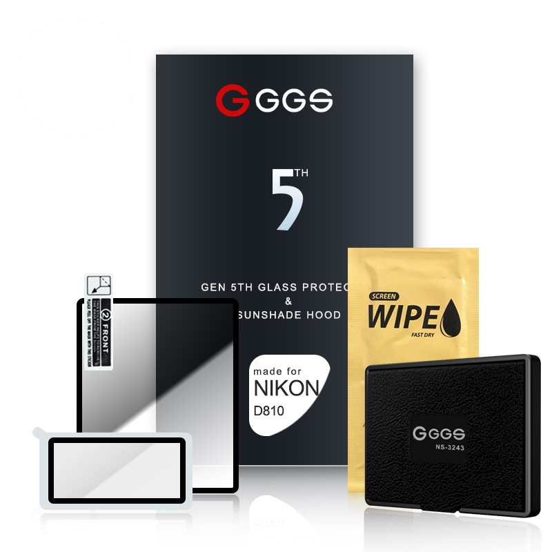 金钢(GGS) 五代单反相机膜钢化膜适用尼康D810金刚屏5代