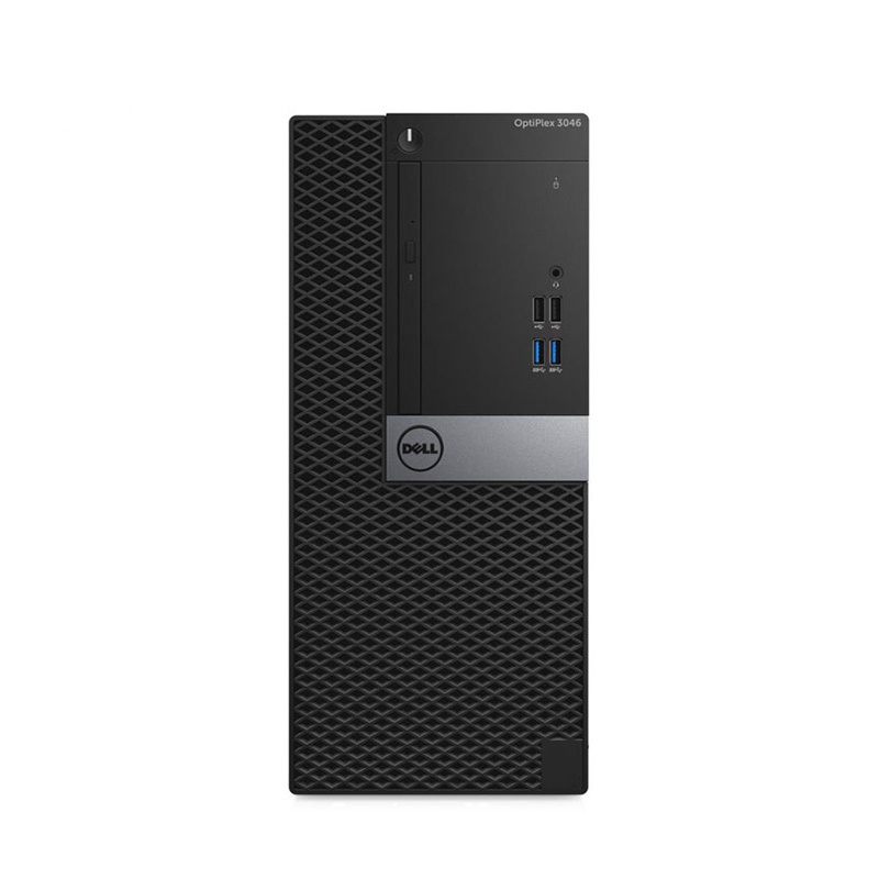 戴尔(DELL)商用Optiplex3046MT 台式电脑单主机(i3-6100 4G 1T+128G 刻录 W10H)