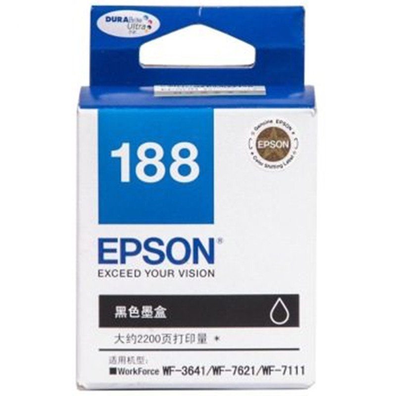 爱普生(EPSON) T1881 墨盒 (适用WF-7621/WF-7111/WF-3641)