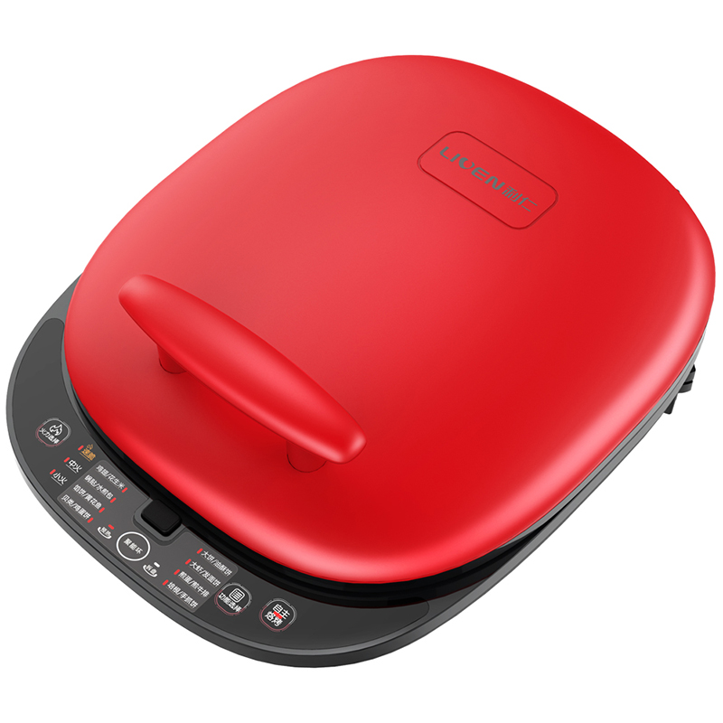 利仁(Liven)LR-D6330 红果电饼铛 烤饼机双面悬浮加热家用电饼铛烙饼锅不粘煎烤机