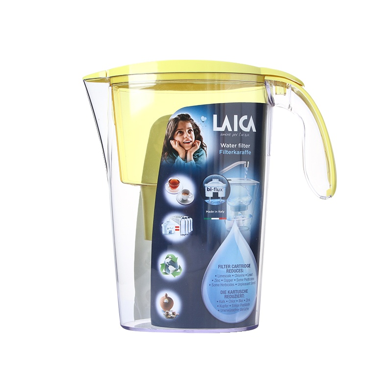 莱卡LAICA意大利进口J703C净水壶家用便携式滤水壶台式净饮机一壶一芯
