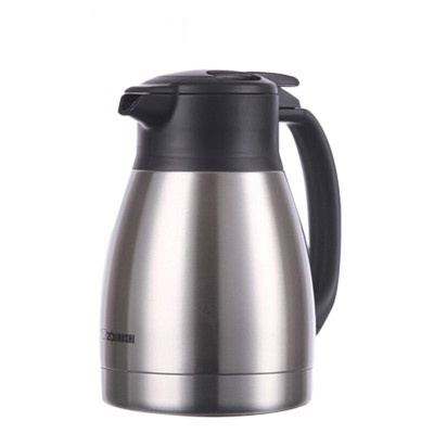 ZOJIRUSHI/象印 SH-HA10C-XA日本不锈钢真空居家保温壶保温瓶家用咖啡壶 暖水瓶 热水瓶 1L不锈钢色