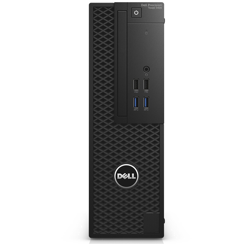 戴尔(DELL)Precision T3420 塔式图形工作站 i7-7700 16G 256+1T 4G独显 3年上门