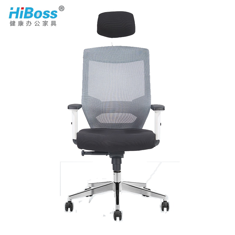 HiBoss 电脑椅家用办公椅 人体工学座椅椅子转椅可躺老板椅