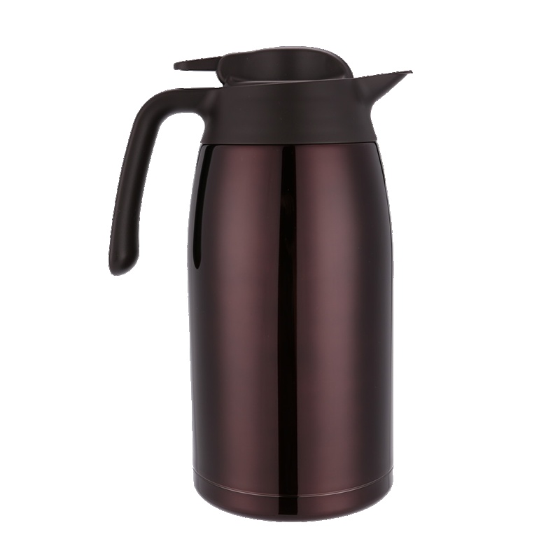 膳魔師(THERMOS)保温壶THV-2000说明书大容量长效保温 1.1L-1.5L 304不锈钢 家用 通用 咖啡色