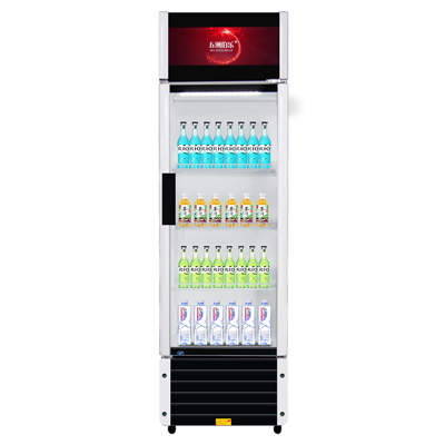 五洲伯乐(WUZHOUBOLE)LC-308 308升商用展示柜 单门立式冰柜陈列柜 冷藏柜保鲜柜 啤酒饮料茶叶柜点菜柜