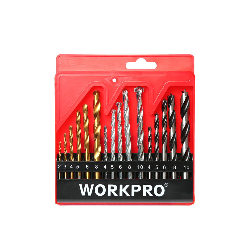 WORKPRO 16PC HS 混合钻组套/[1套]