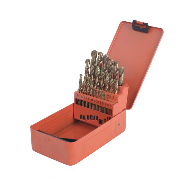 SHEFFIELD 25件套镀钛高速钢直柄麻花钻套装/[1套]