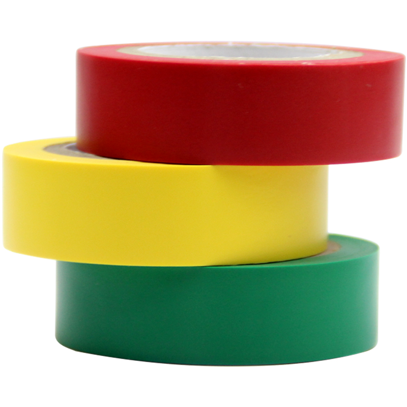 [苏宁自营]勒塔(LETA)彩色绝缘胶带 胶布 3卷*10m LT-PPE551