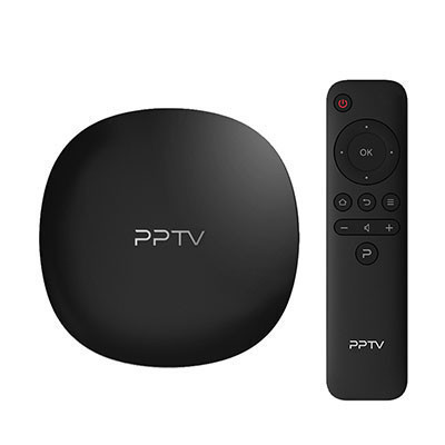 PPTV Q1盒子4K超高清 智能网络电视机顶盒 支持H.265解码 网络盒子 海量体育影视资源