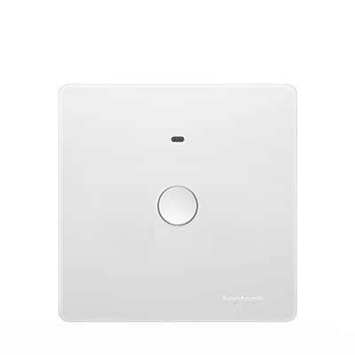领普科技(linptech)Q系列智能墙壁开关 家用人体感应按钮开关插座面板(搭配N1网关可WiFi远程控制开关灯