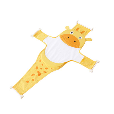 宝贝时代(babyyuga)黄小鹿BH-714 B 黄色 婴幼儿沐浴网床透气纯棉布料