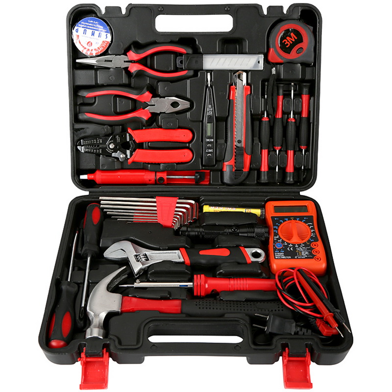 赛拓(SANTO) 维修电讯工具套装 家用工具箱套装 工具套装