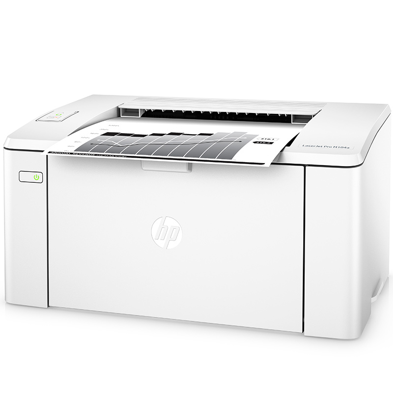 惠普(HP)LASERJET PRO M104A 黑白激光打印机(优享服务)