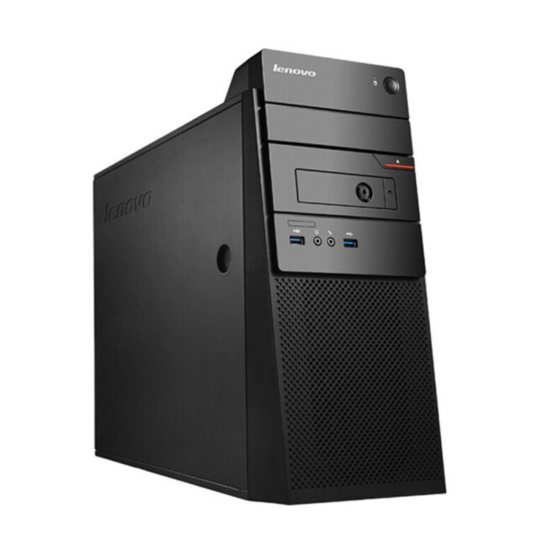 联想(Lenovo)扬天商用A6213f台式电脑 单主机(I3-6100 8G 1T 2G独显 DVD WIFI)