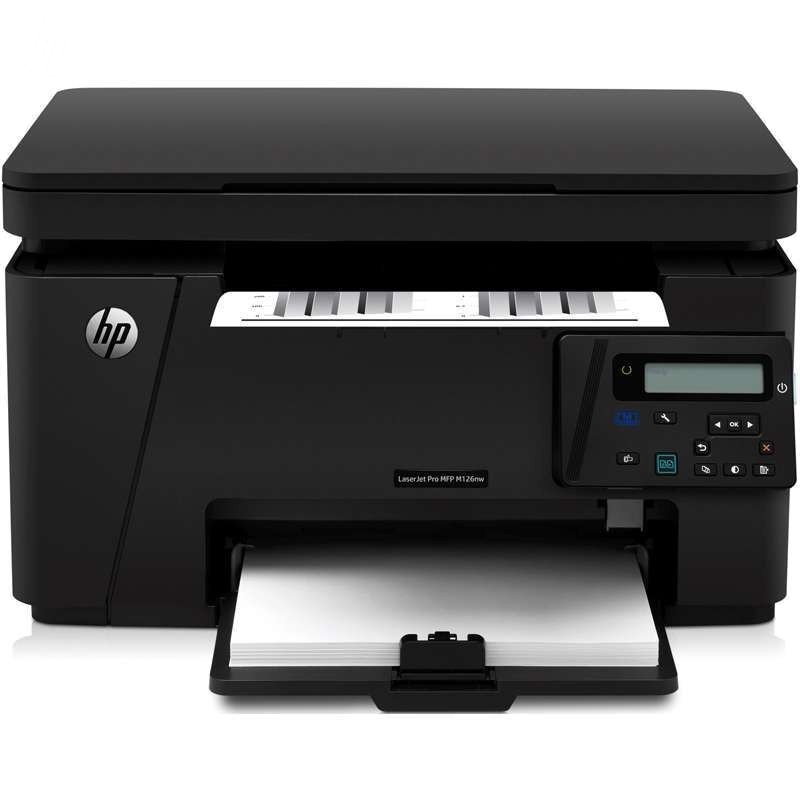 惠普(HP) LaserJet Pro MFP M126nw 一体机(打印 复印 扫描)