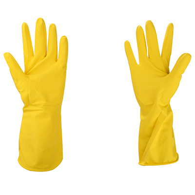 希艺欧厨房家用乳胶皮塑橡胶洗碗刷洗衣服家务手套防水清洁耐用