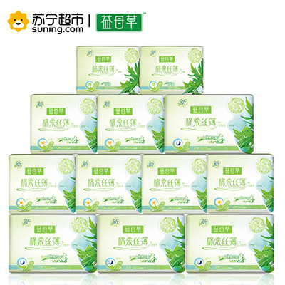 益母草 棉柔丝薄系列日夜用护垫组合装 108片装(155mm40片+245mm48片+290mm20片)