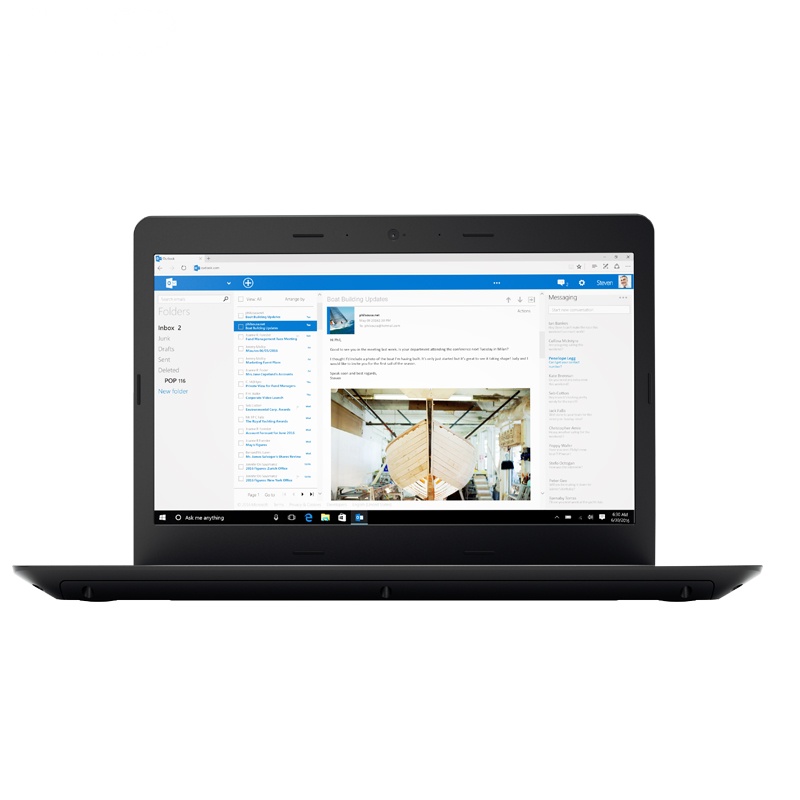 联想(Lenovo)ThinkPad E570 15.6英寸笔记本电脑(I3-7100U 4G 500G 集显 黑)