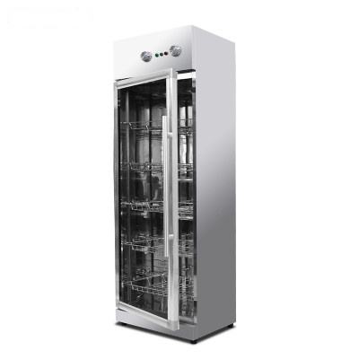 乐创(lecon)B4 商用消毒柜400升 家用 消毒碗柜 碗筷餐具 单门 不锈钢玻璃门